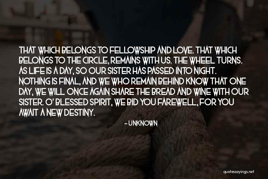 Love Blessed Quotes By Unknown