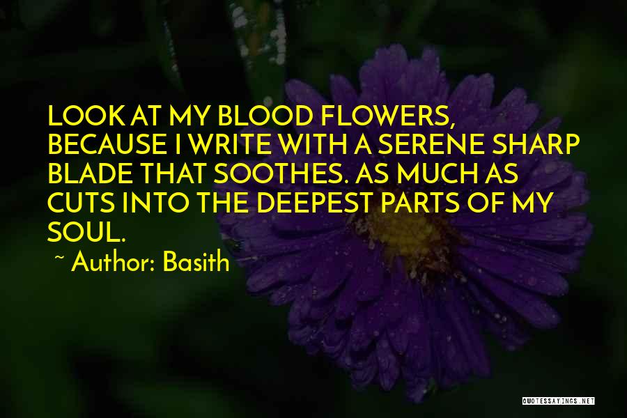 Love Blood Quotes By Basith