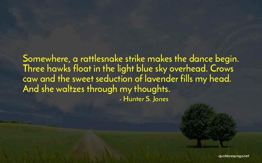 Love Blue Sky Quotes By Hunter S. Jones Love Blue Sky Quotes By Hunter S. Jones