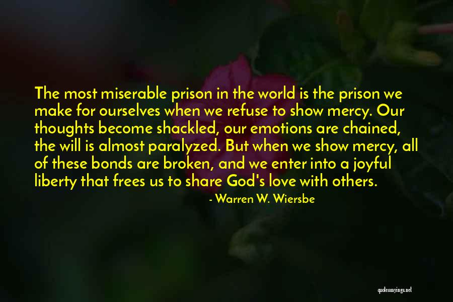 Love Bonds Quotes By Warren W. Wiersbe