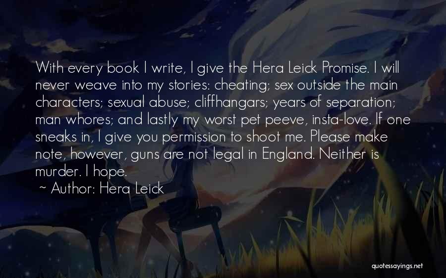 Love Book Quotes By Hera Leick
