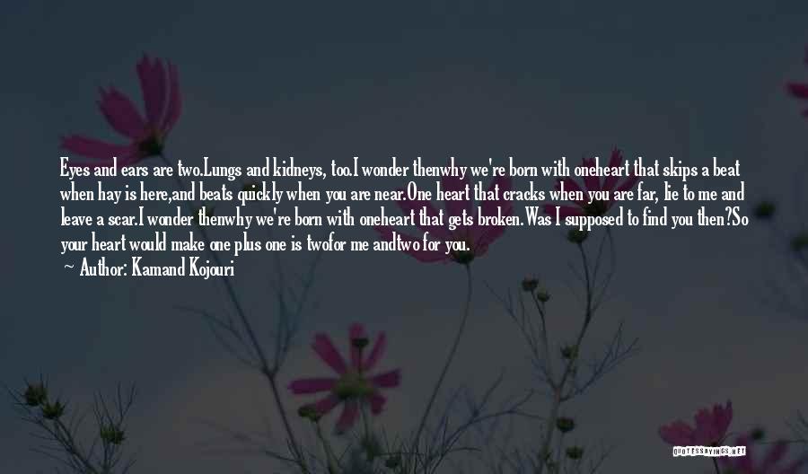 Love Broken Heart Quotes By Kamand Kojouri