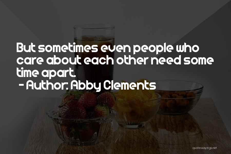 Love But Apart Quotes By Abby Clements