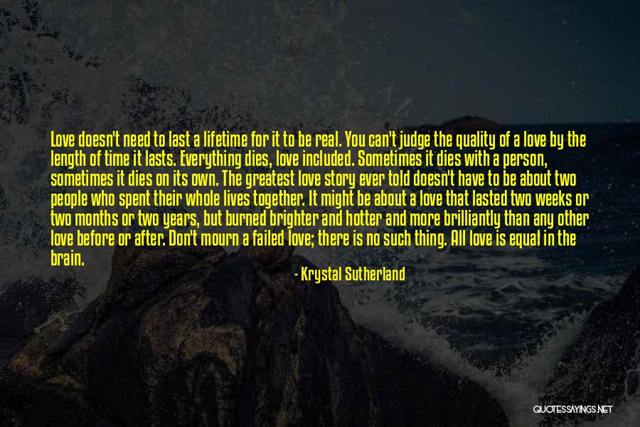 Love But Can't Be Together Quotes By Krystal Sutherland Love But Can't Be Together Quotes By Krystal Sutherland