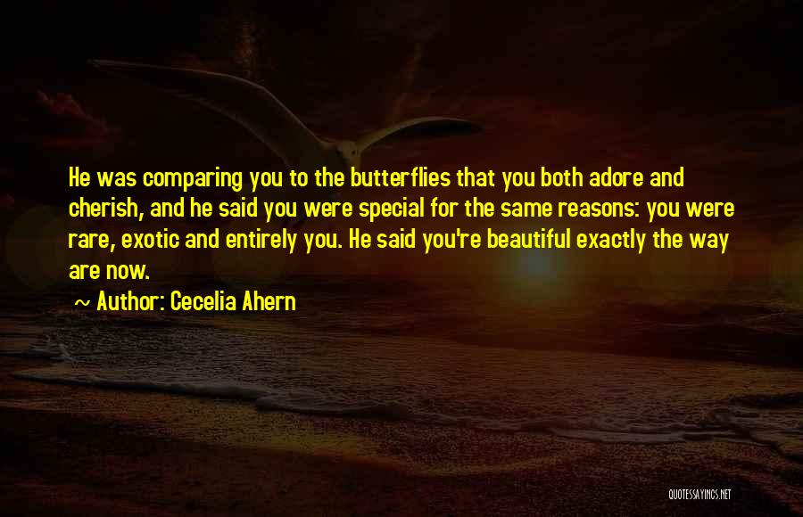 Love Butterflies Quotes By Cecelia Ahern