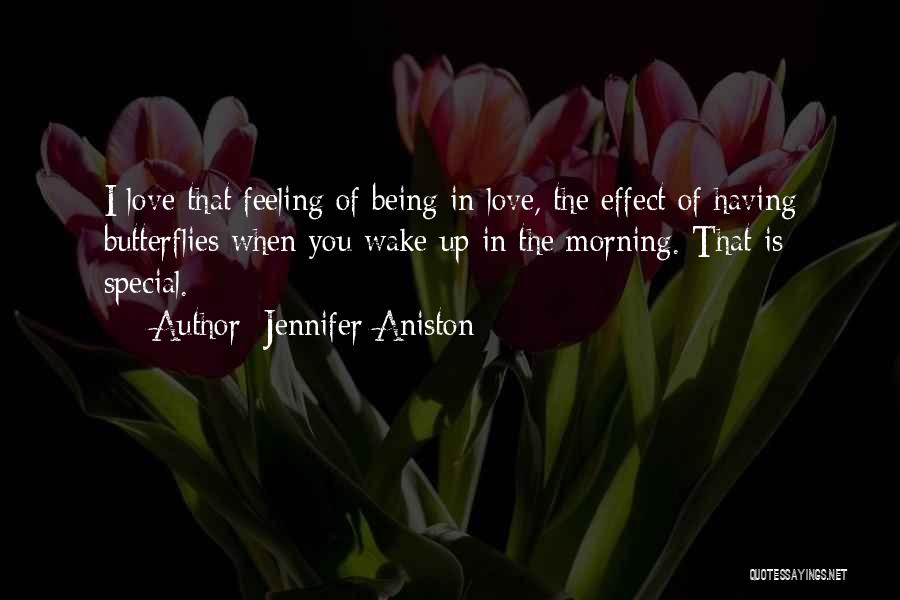Love Butterflies Quotes By Jennifer Aniston
