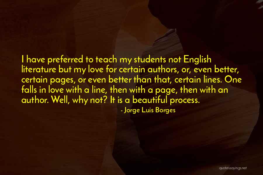 Love By Authors Quotes By Jorge Luis Borges