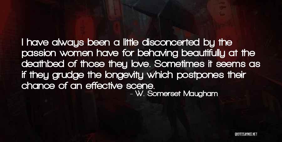 Love By Chance Quotes By W. Somerset Maugham Love By Chance Quotes By W. Somerset Maugham