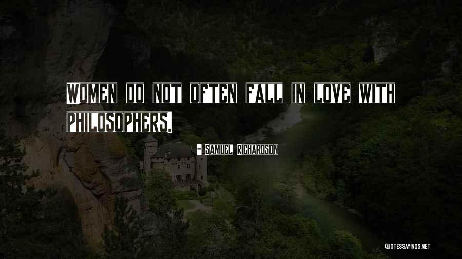Love By Philosophers Quotes By Samuel Richardson Love By Philosophers Quotes By Samuel Richardson