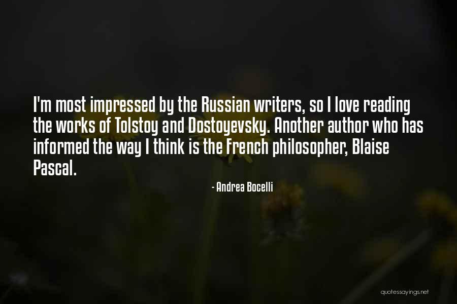 Love By Tolstoy Quotes By Andrea Bocelli Love By Tolstoy Quotes By Andrea Bocelli