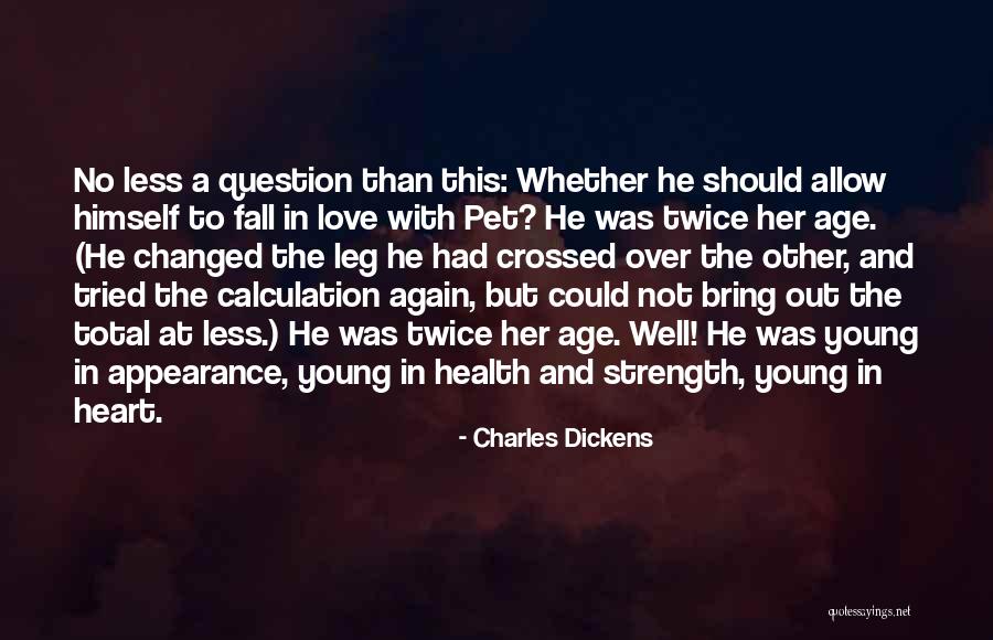 Love Calculation Quotes By Charles Dickens Love Calculation Quotes By Charles Dickens