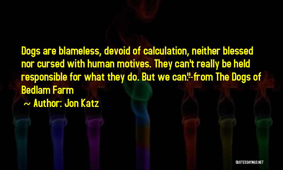 Love Calculation Quotes By Jon Katz