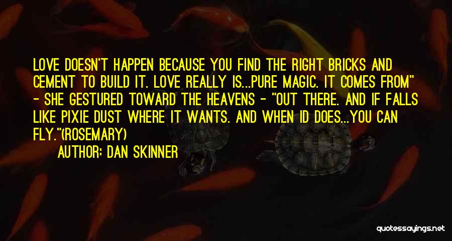 Love Can Build Quotes By Dan Skinner