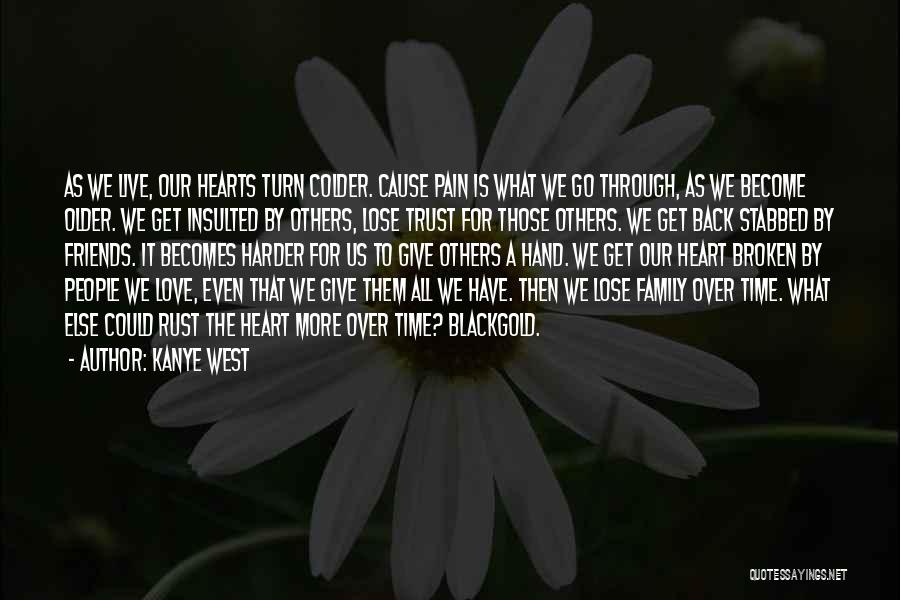 Love Can Cause Pain Quotes By Kanye West