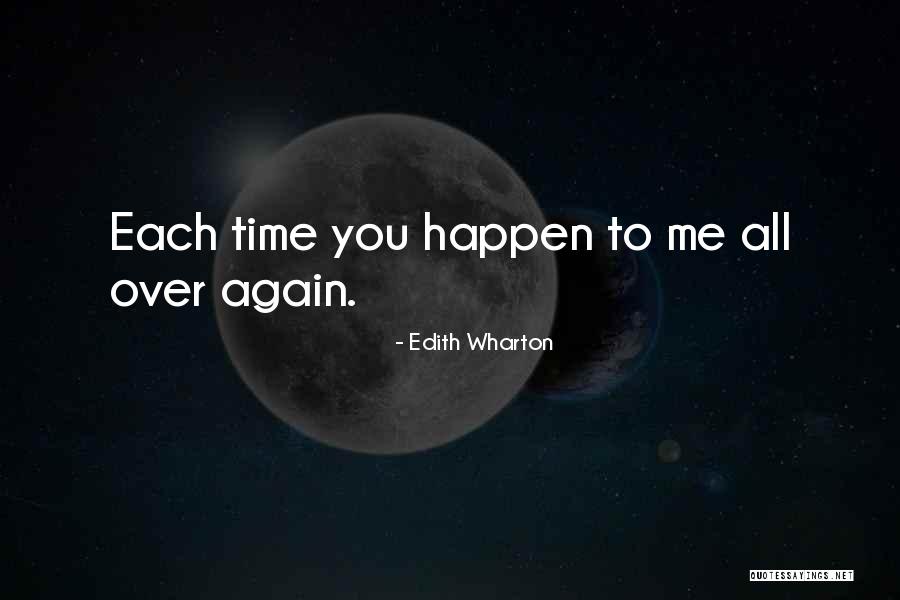 Love Can Happen Again Quotes By Edith Wharton