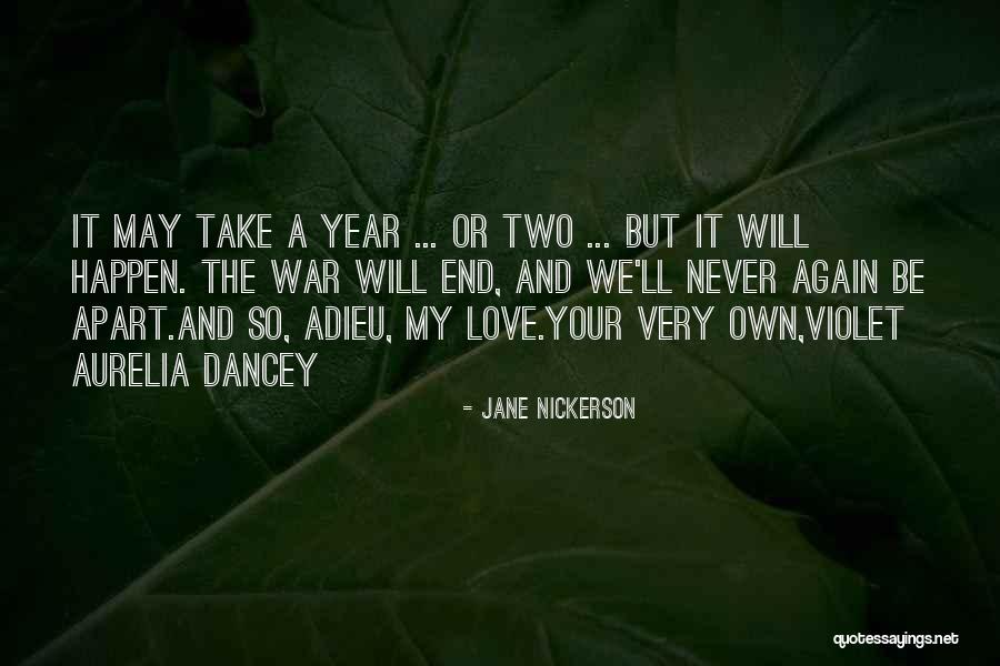 Love Can Happen Again Quotes By Jane Nickerson