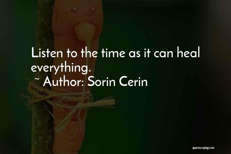 Love Can Heal Quotes By Sorin Cerin