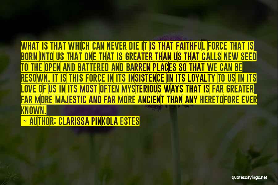 Love Can Never Die Quotes By Clarissa Pinkola Estes