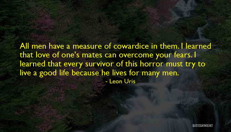 Love Can Overcome Quotes By Leon Uris Love Can Overcome Quotes By Leon Uris