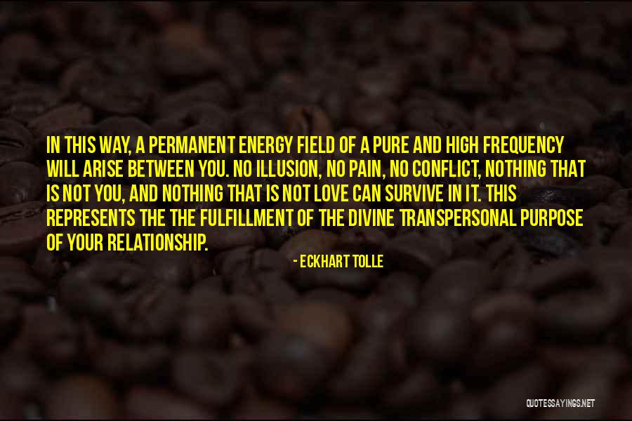 Love Can Survive Quotes By Eckhart Tolle