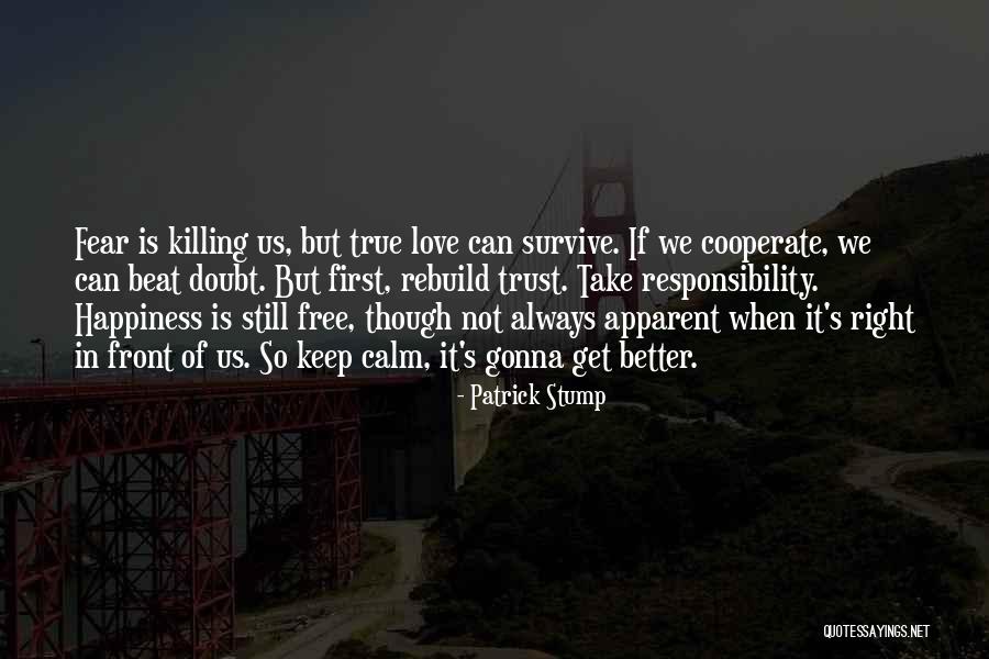 Love Can Survive Quotes By Patrick Stump