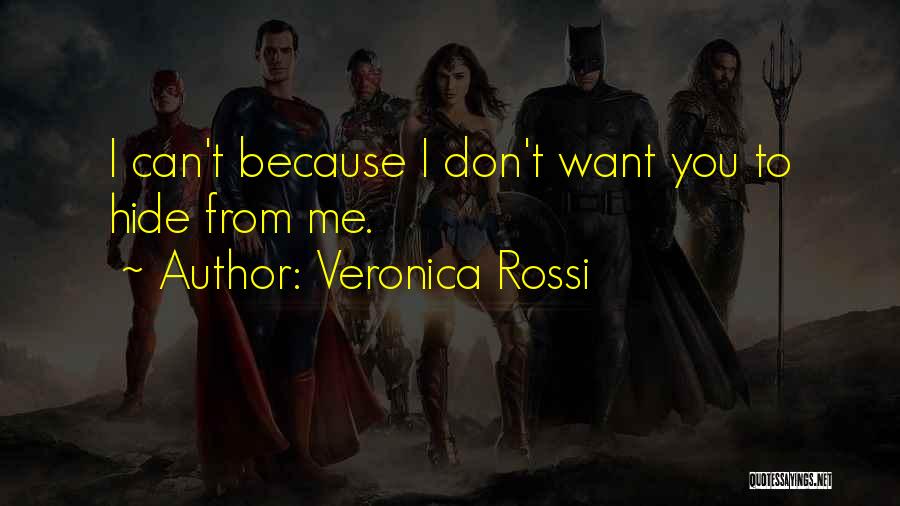 Love Can't Hide Quotes By Veronica Rossi