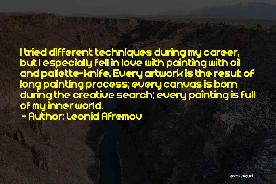 Love Canvas Quotes By Leonid Afremov