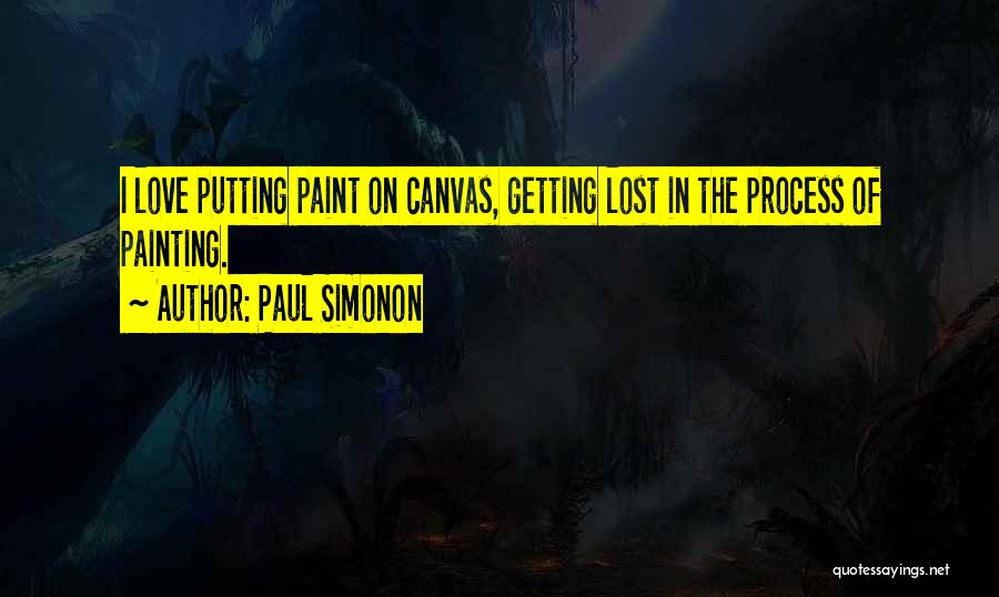 Love Canvas Quotes By Paul Simonon