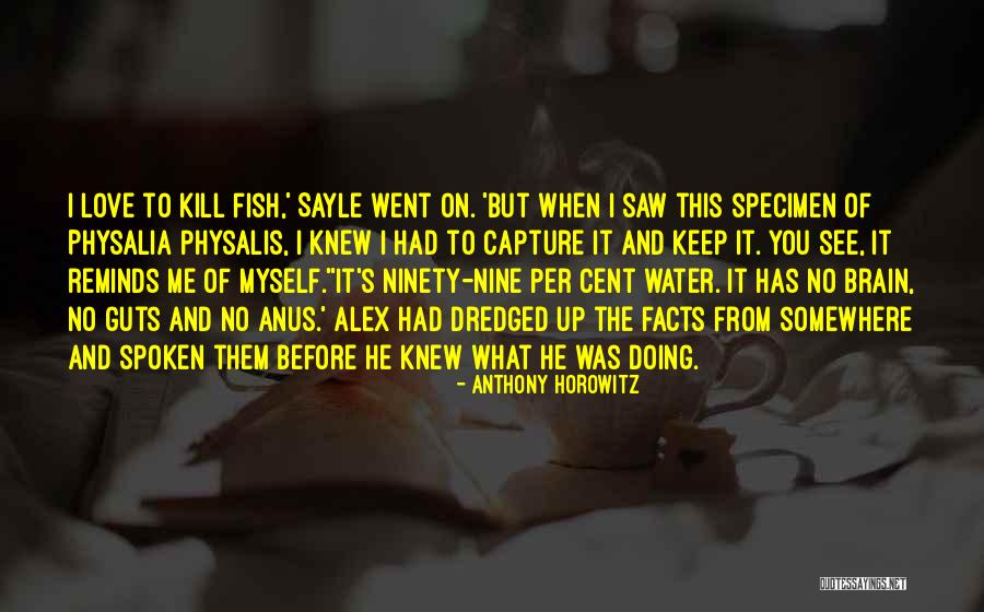 Love Capture Quotes By Anthony Horowitz Love Capture Quotes By Anthony Horowitz
