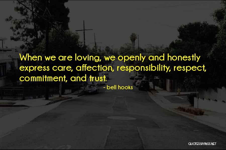 Love Care And Respect Quotes By Bell Hooks