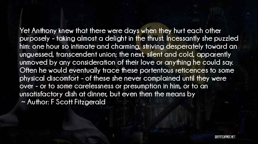 Love Carelessness Quotes By F Scott Fitzgerald Love Carelessness Quotes By F Scott Fitzgerald