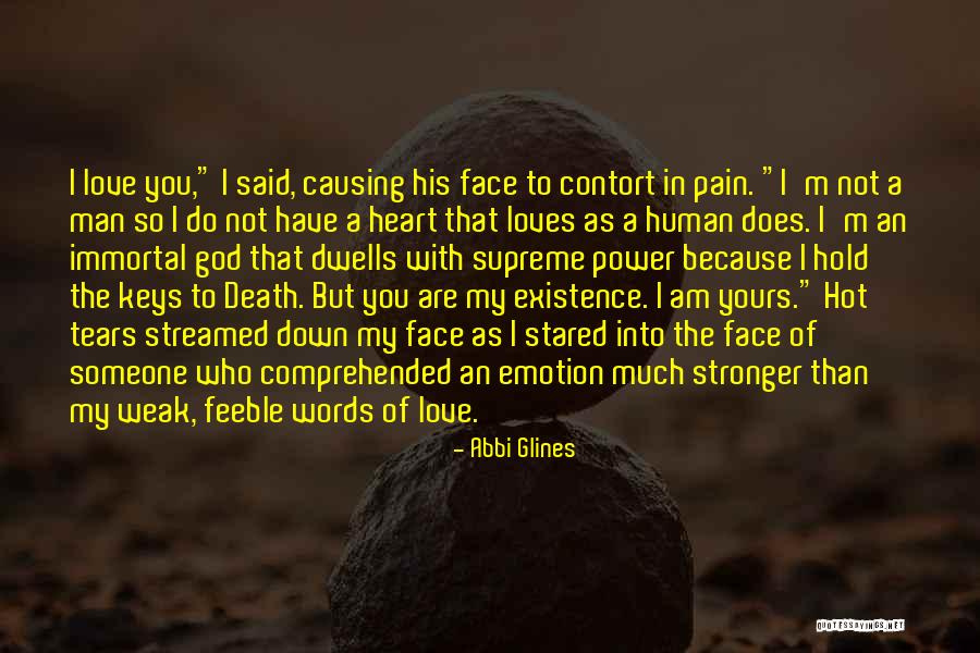 Love Causing Pain Quotes By Abbi Glines