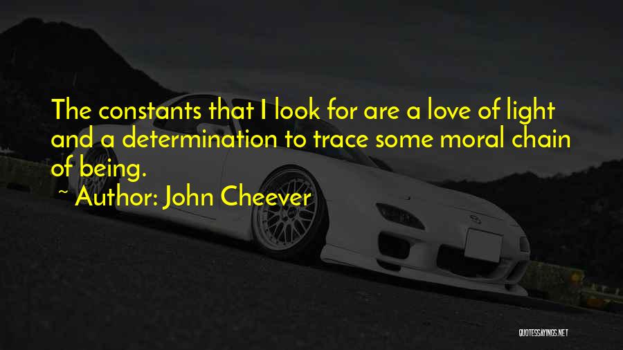 Love Chain Quotes By John Cheever