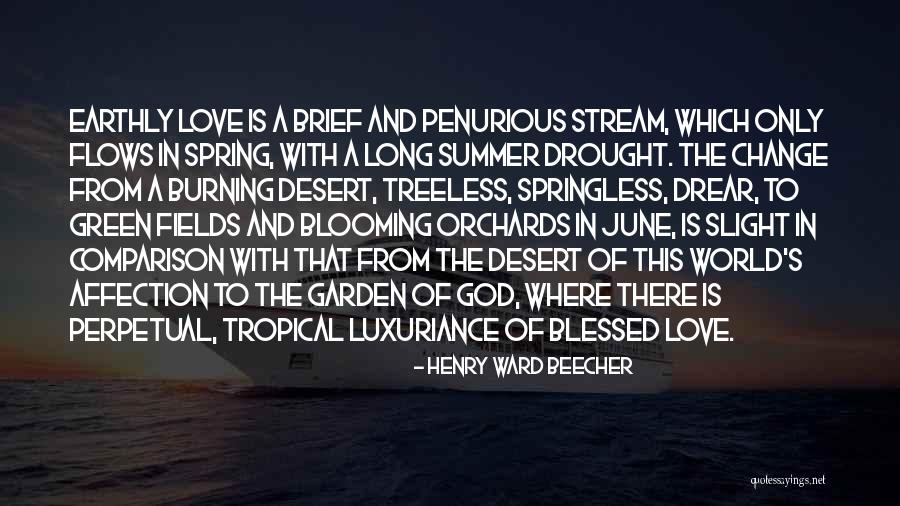 Love Change The World Quotes By Henry Ward Beecher