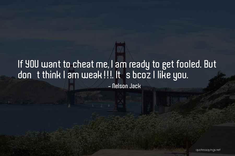 Love Cheat Quotes By Nelson Jack Love Cheat Quotes By Nelson Jack