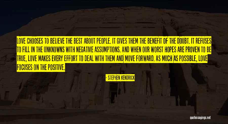 Love Chooses No One Quotes By Stephen Kendrick Love Chooses No One Quotes By Stephen Kendrick