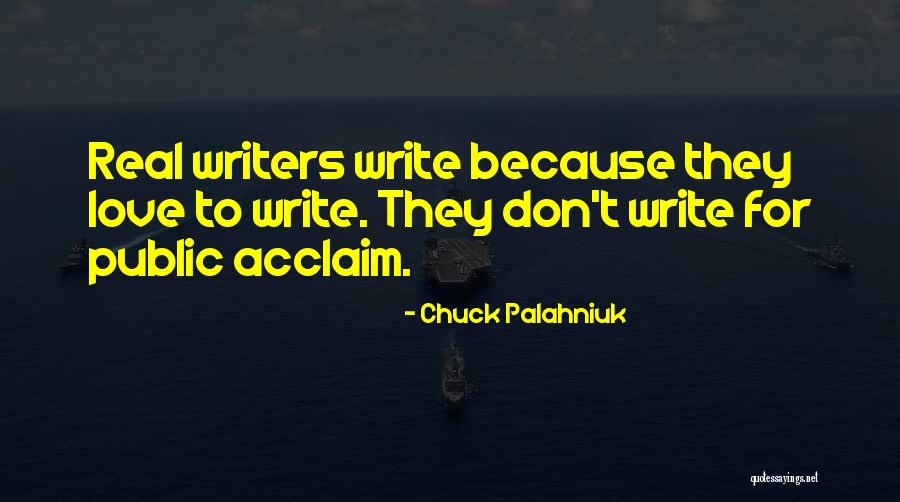 Love Chuck Palahniuk Quotes By Chuck Palahniuk