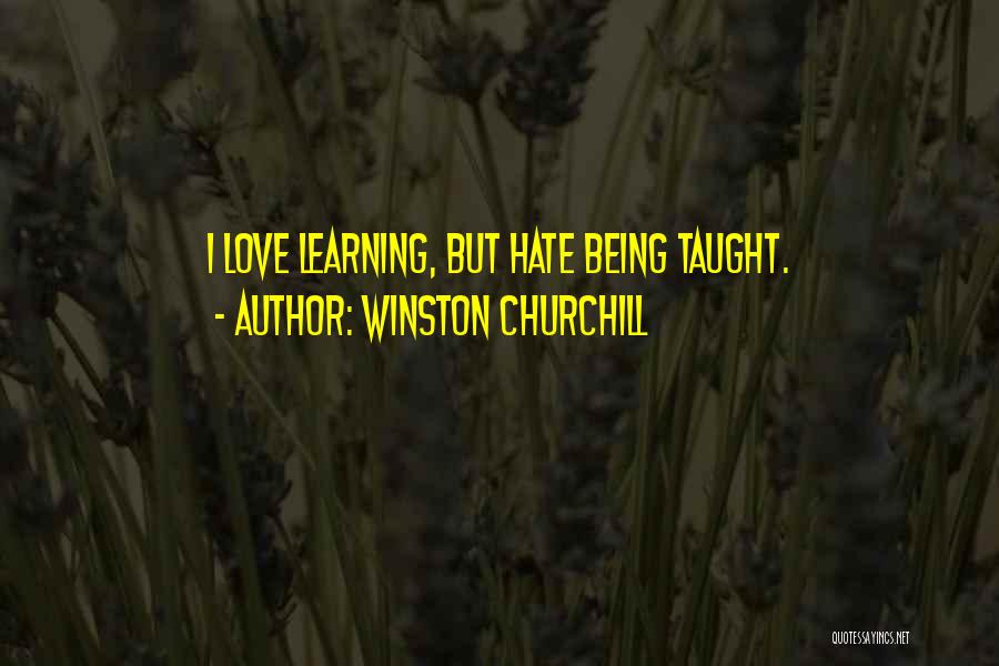 Love Churchill Quotes By Winston Churchill