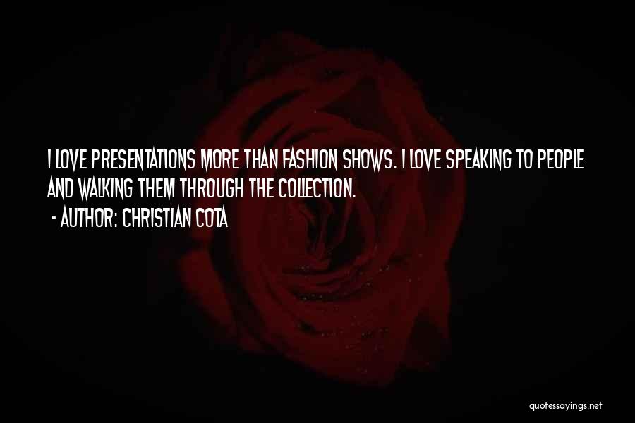 Love Collection Quotes By Christian Cota