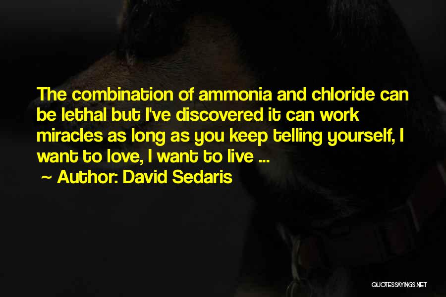 Love Combination Quotes By David Sedaris