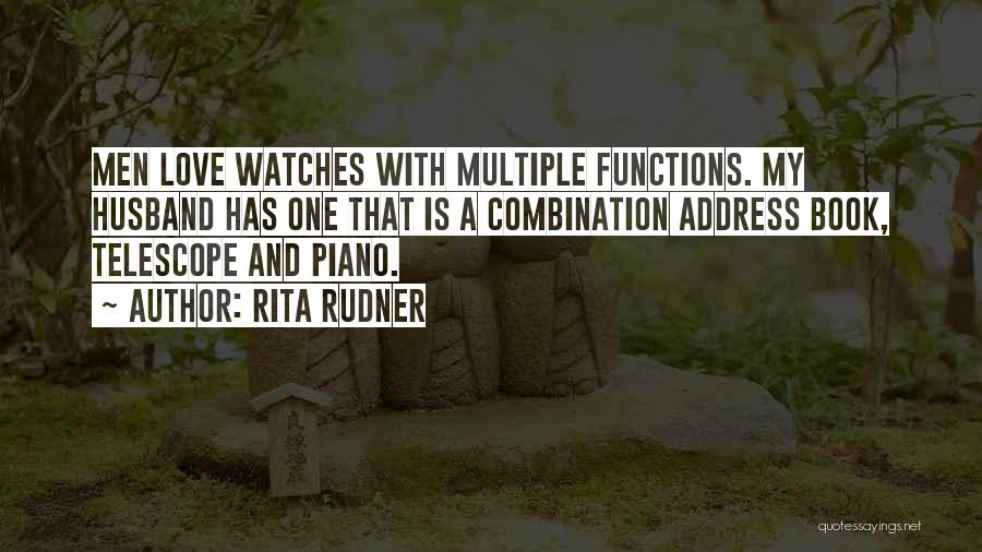Love Combination Quotes By Rita Rudner