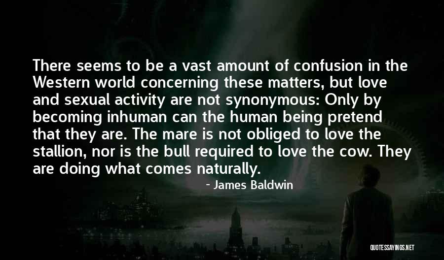 Love Comes Naturally Quotes By James Baldwin