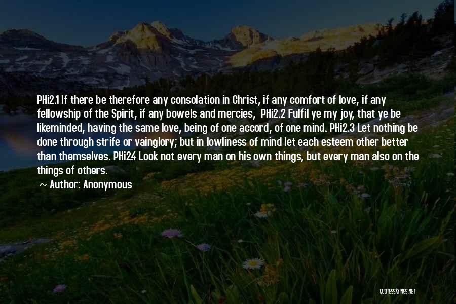 Love Comfort Quotes By Anonymous