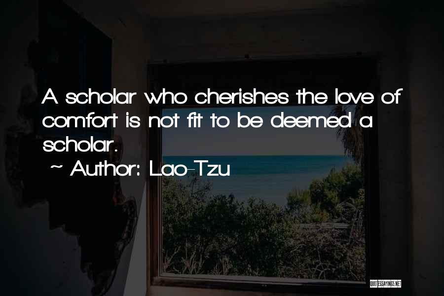 Love Comfort Quotes By Lao-Tzu