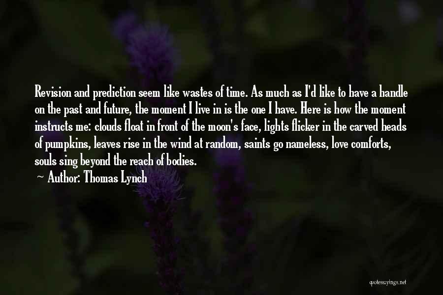 Love Comforts Quotes By Thomas Lynch