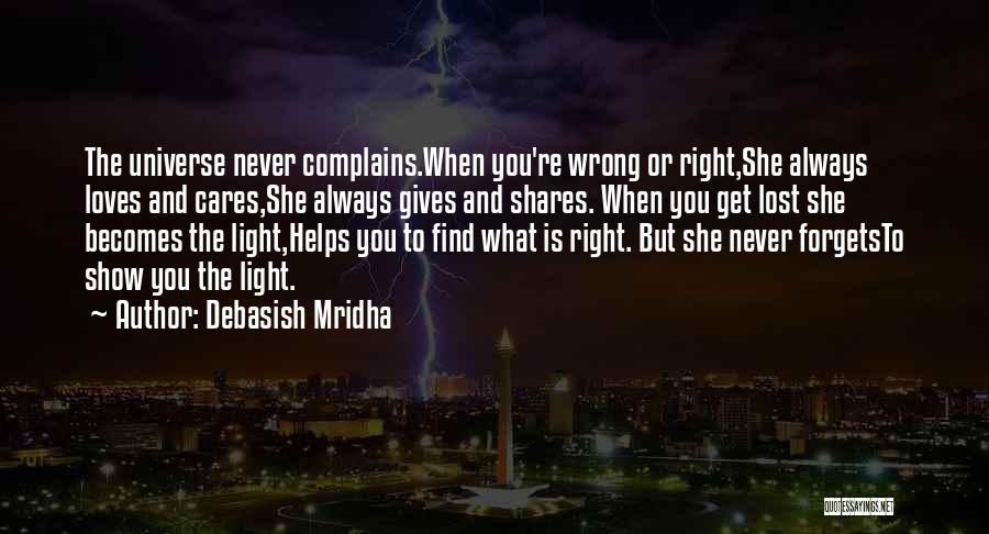 Love Complain Quotes By Debasish Mridha