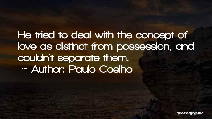 Love Concept Quotes By Paulo Coelho