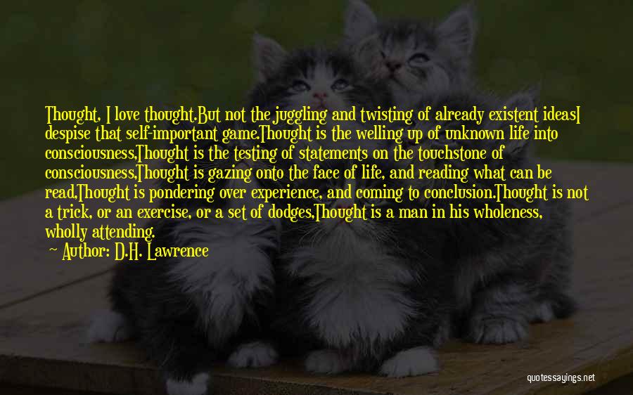 Love Conclusion Quotes By D.H. Lawrence