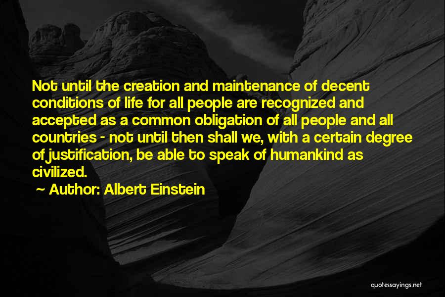 Love Conditions Quotes By Albert Einstein