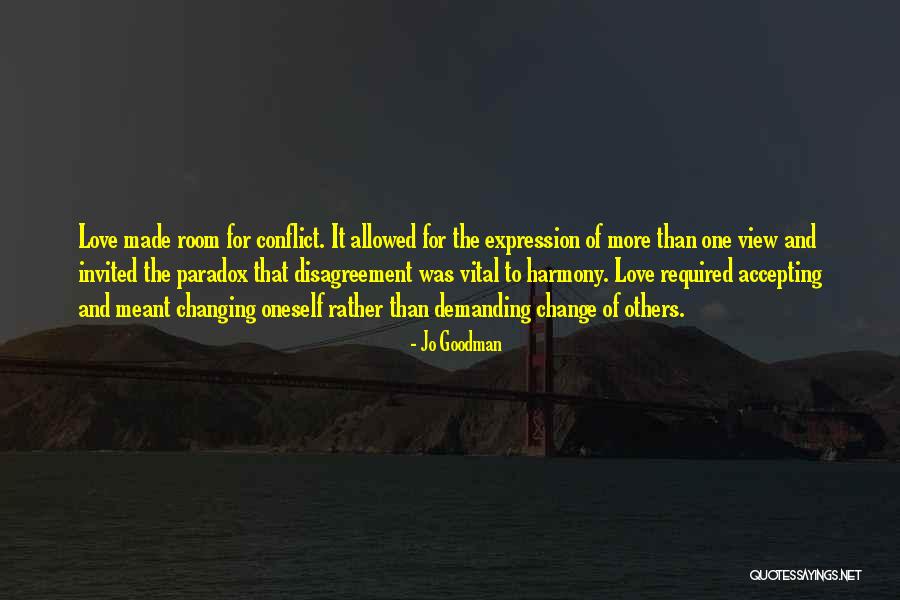 Love Conflict Quotes By Jo Goodman Love Conflict Quotes By Jo Goodman